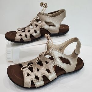 Abeo Bina Bio System Bungee Adjustable Sling back Strap Sandals Women's 7.5